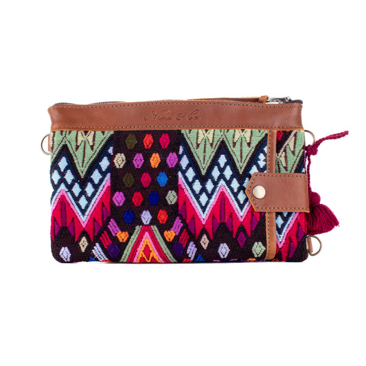 EVERYTHING CLUTCH - OOAK HUIPIL - CAFE - NO. 19182