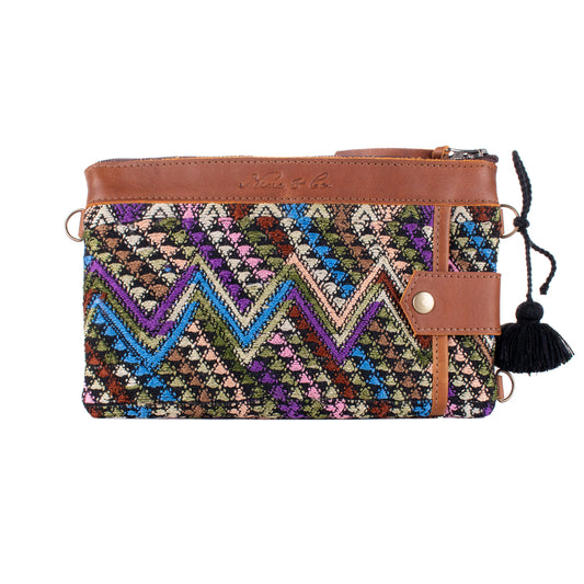 EVERYTHING CLUTCH - OOAK HUIPIL - CAFE - NO. 19183