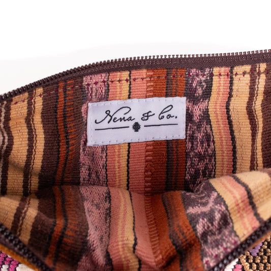 EVERYTHING CLUTCH - OOAK HUIPIL - CAFE - NO. 19184