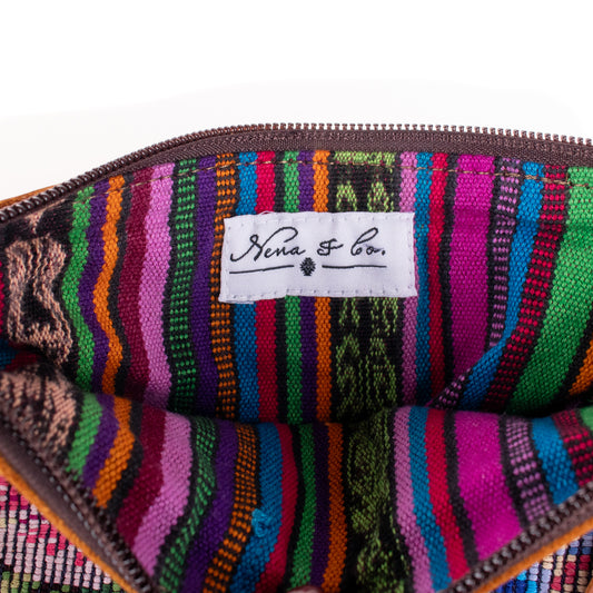 EVERYTHING CLUTCH - OOAK HUIPIL - CAFE - NO. 19185