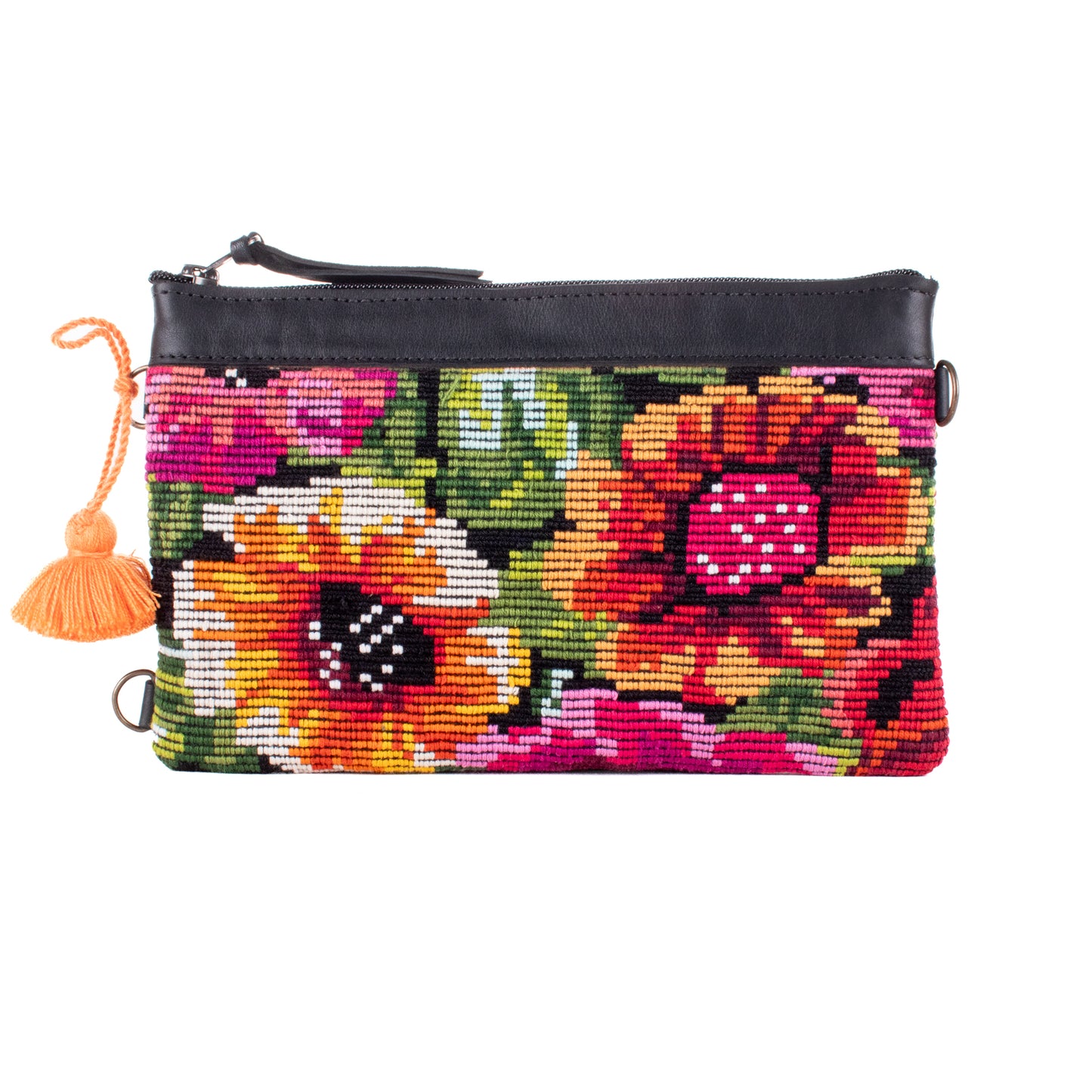 EVERYTHING CLUTCH - OOAK HUIPIL - BLACK - NO. 19188