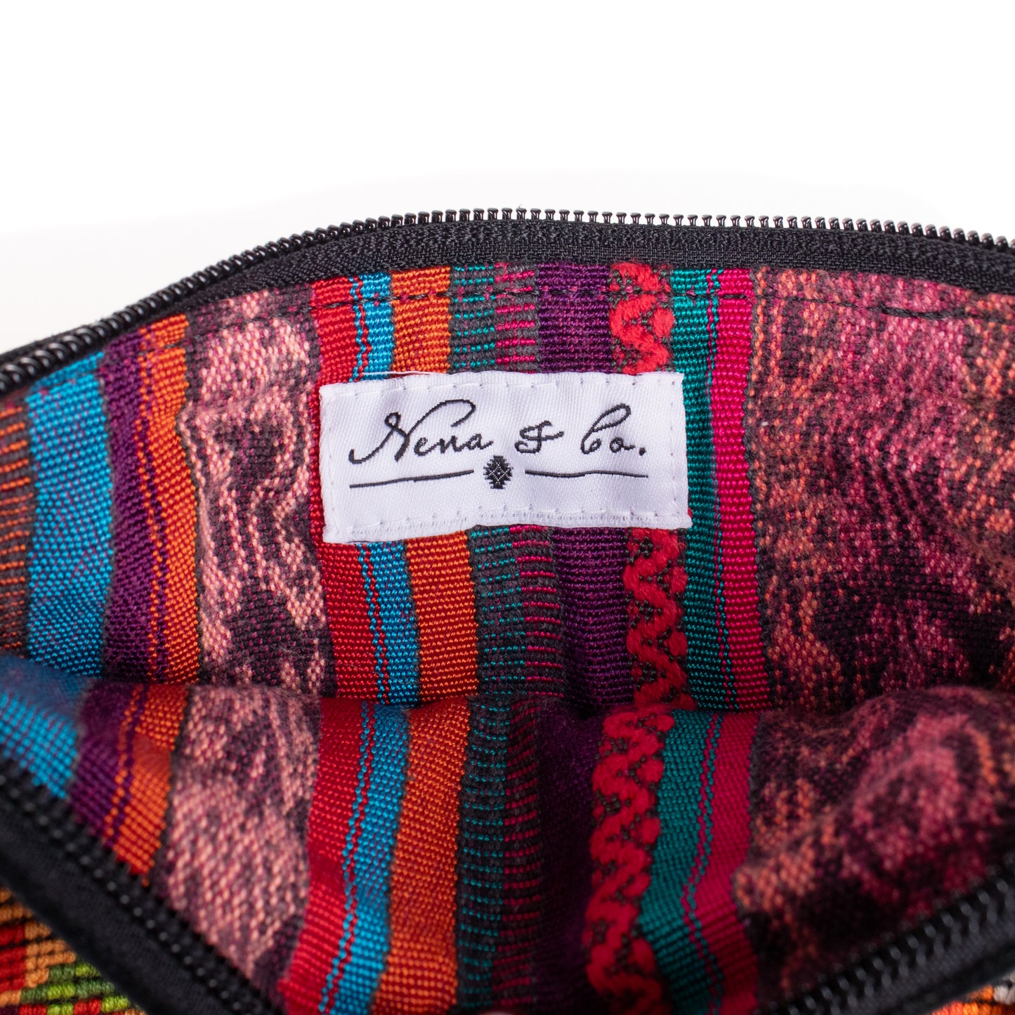 EVERYTHING CLUTCH - OOAK HUIPIL - BLACK - NO. 19188