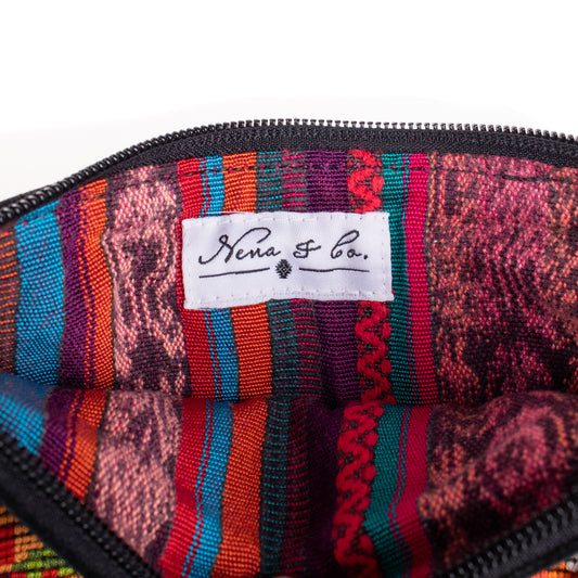 EVERYTHING CLUTCH - OOAK HUIPIL - BLACK - NO. 19188