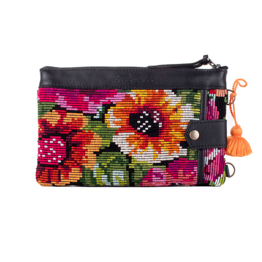 EVERYTHING CLUTCH - OOAK HUIPIL - BLACK - NO. 19188