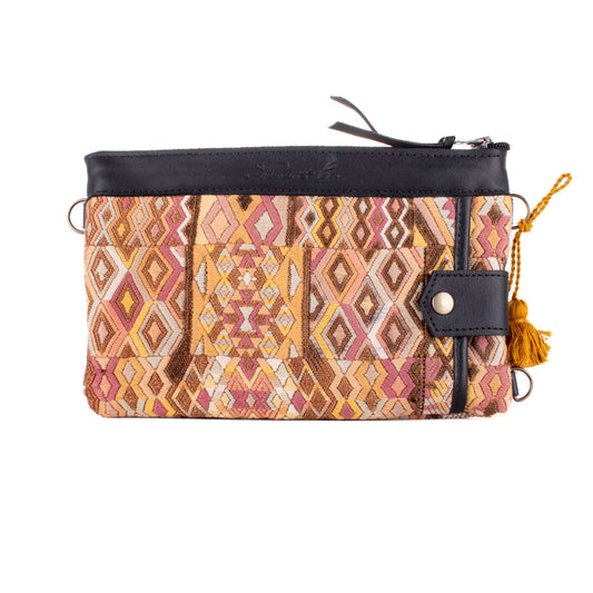 EVERYTHING CLUTCH - OOAK HUIPIL - BLACK - NO. 19189