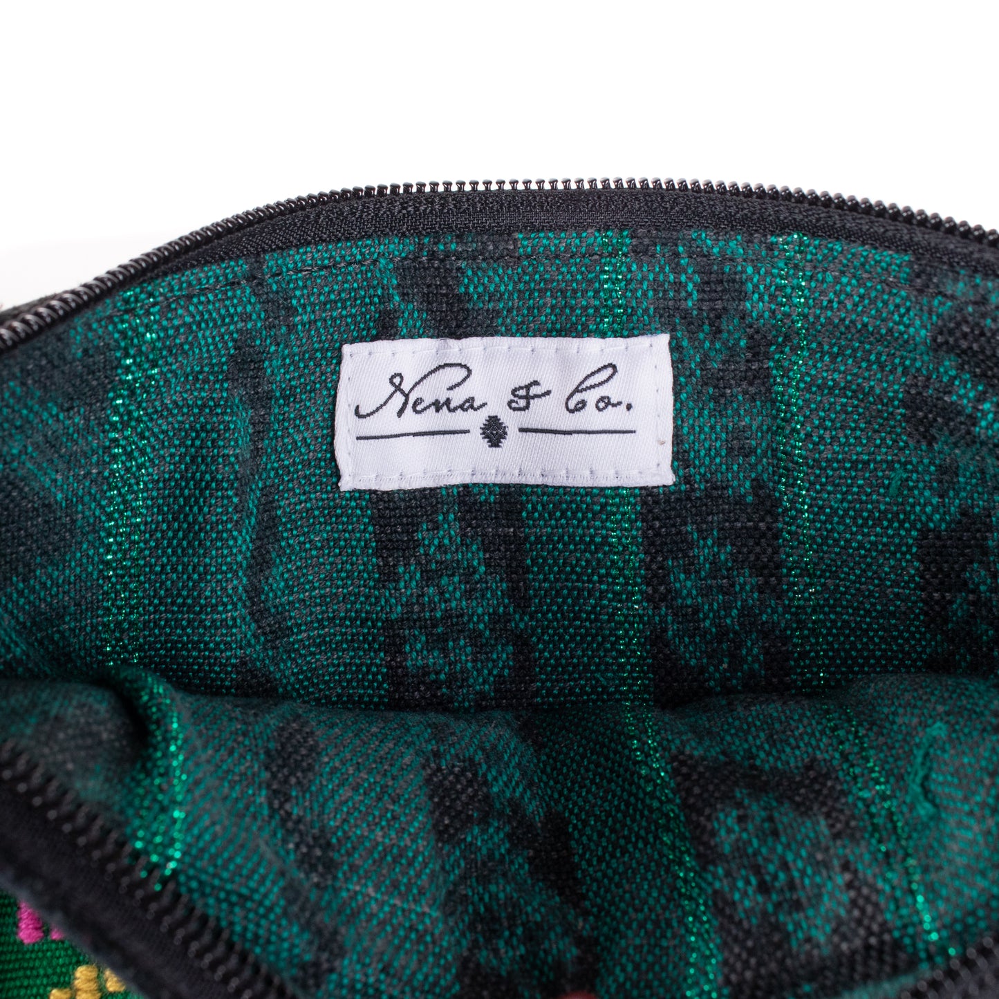 EVERYTHING CLUTCH - OOAK HUIPIL - BLACK - NO. 19190