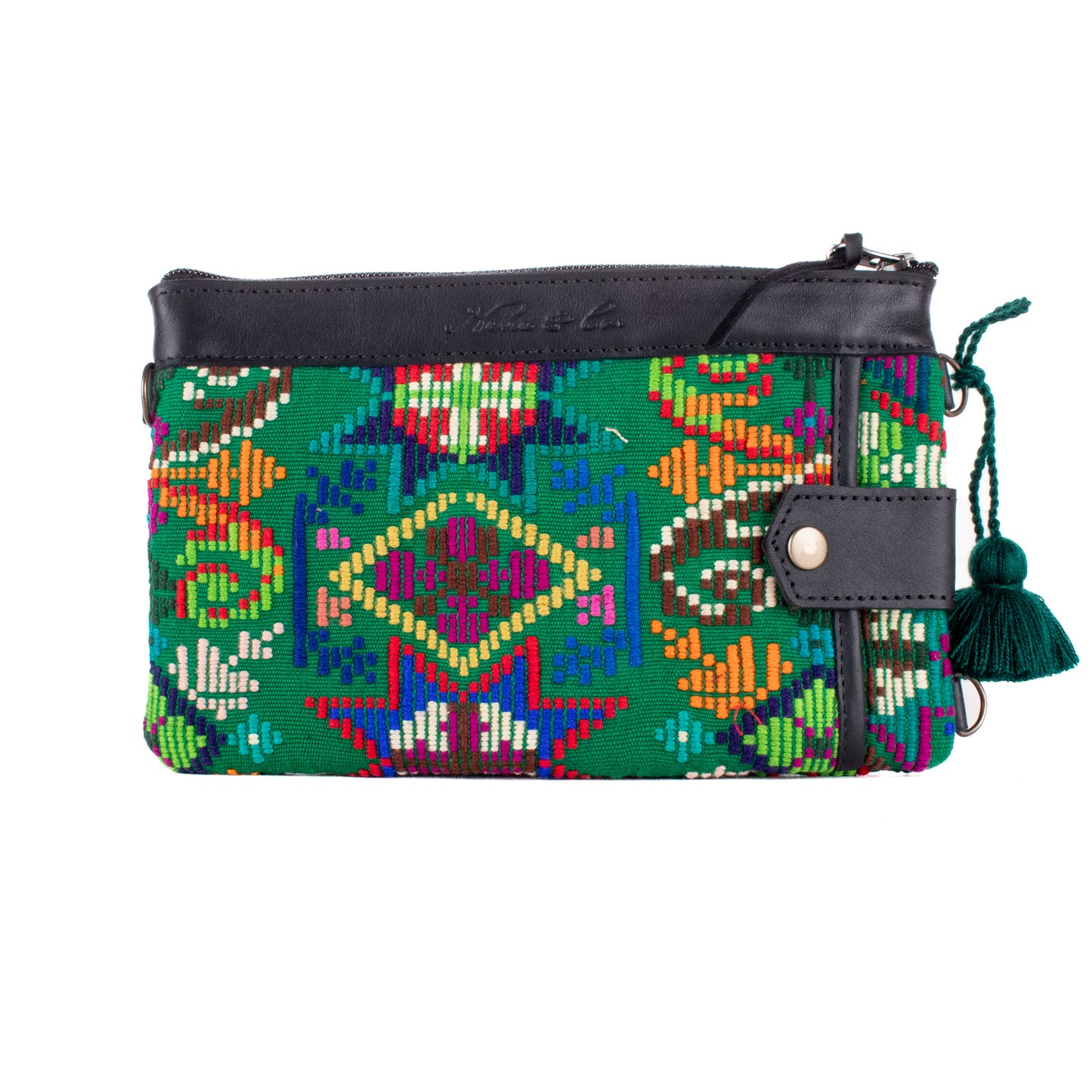 EVERYTHING CLUTCH - OOAK HUIPIL - BLACK - NO. 19190