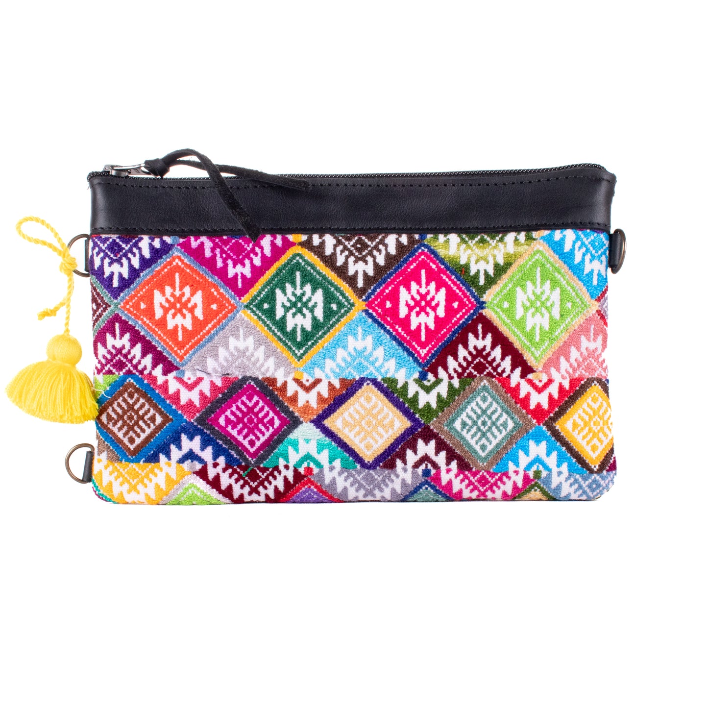 EVERYTHING CLUTCH - OOAK HUIPIL - BLACK - NO. 19192