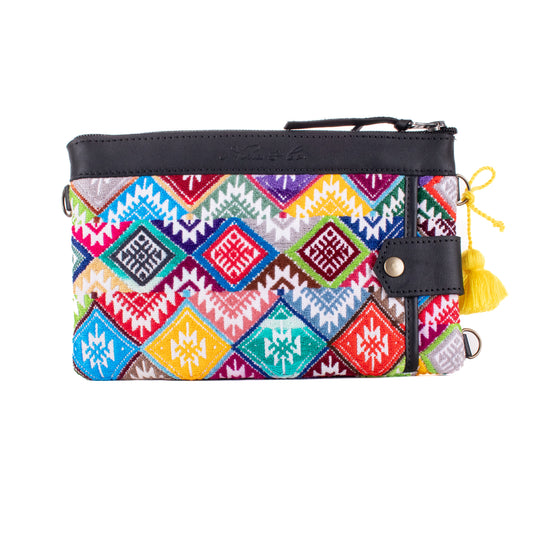 EVERYTHING CLUTCH - OOAK HUIPIL - BLACK - NO. 19192