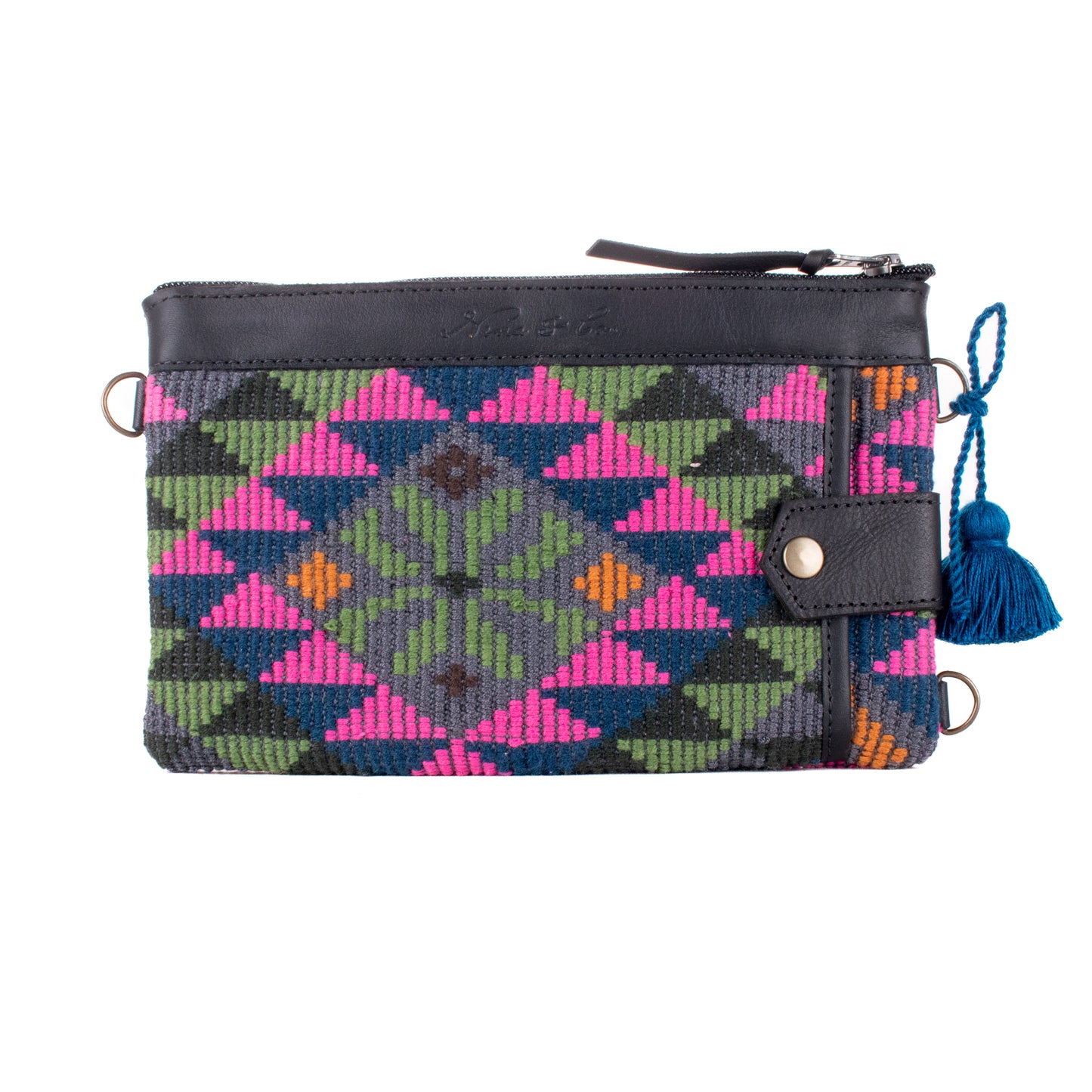 EVERYTHING CLUTCH - OOAK HUIPIL - BLACK - NO. 19193