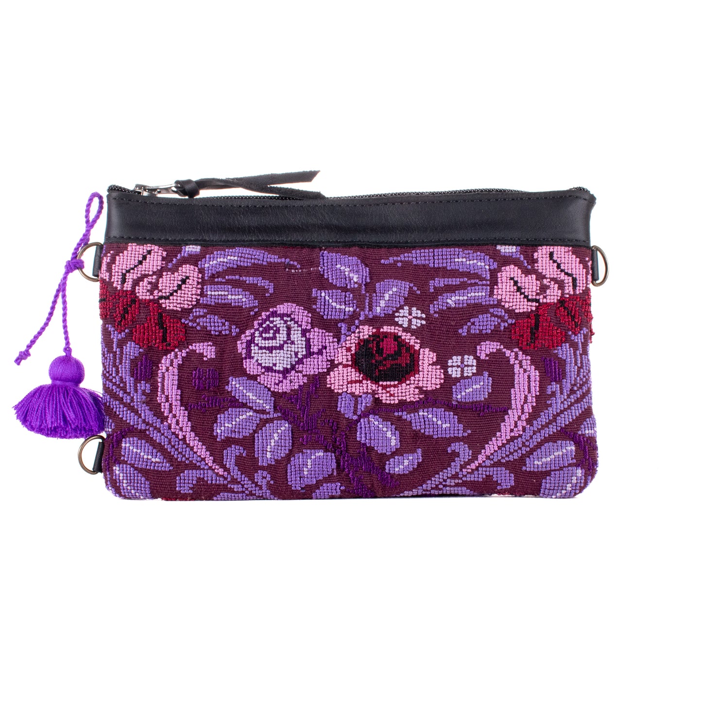 EVERYTHING CLUTCH - OOAK HUIPIL - BLACK - NO. 19194