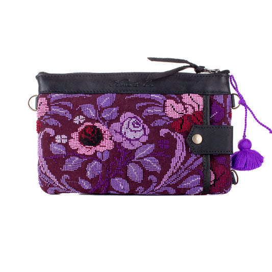 EVERYTHING CLUTCH - OOAK HUIPIL - BLACK - NO. 19194