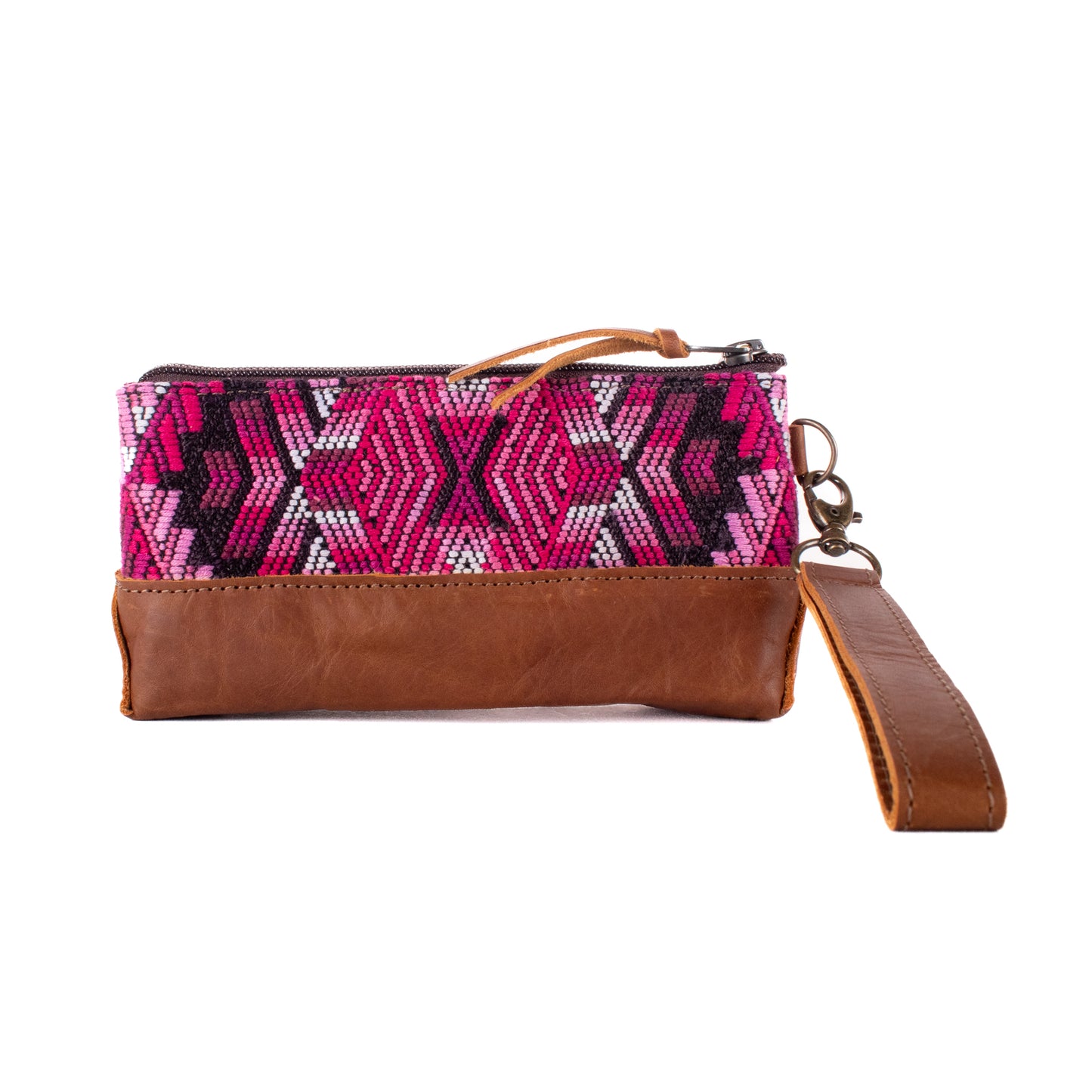 LITTLE BOSS CLUTCH - OOAK HUIPIL - CAFE - NO. 19203