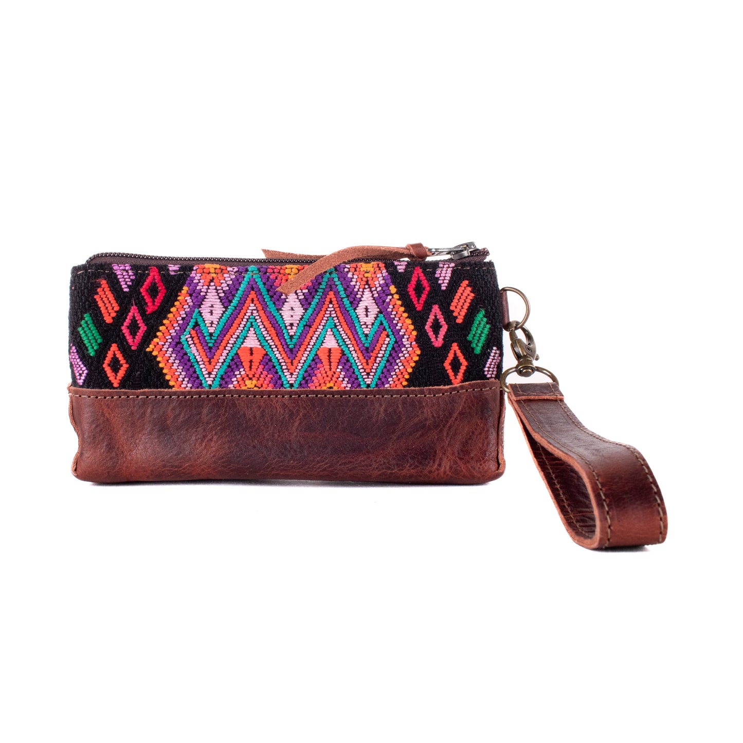 LITTLE BOSS CLUTCH - OOAK HUIPIL - COPPER - NO. 19219