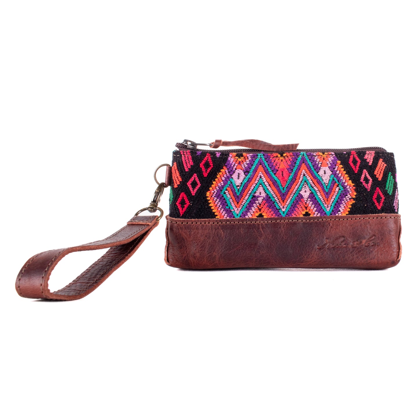 LITTLE BOSS CLUTCH - OOAK HUIPIL - COPPER - NO. 19219