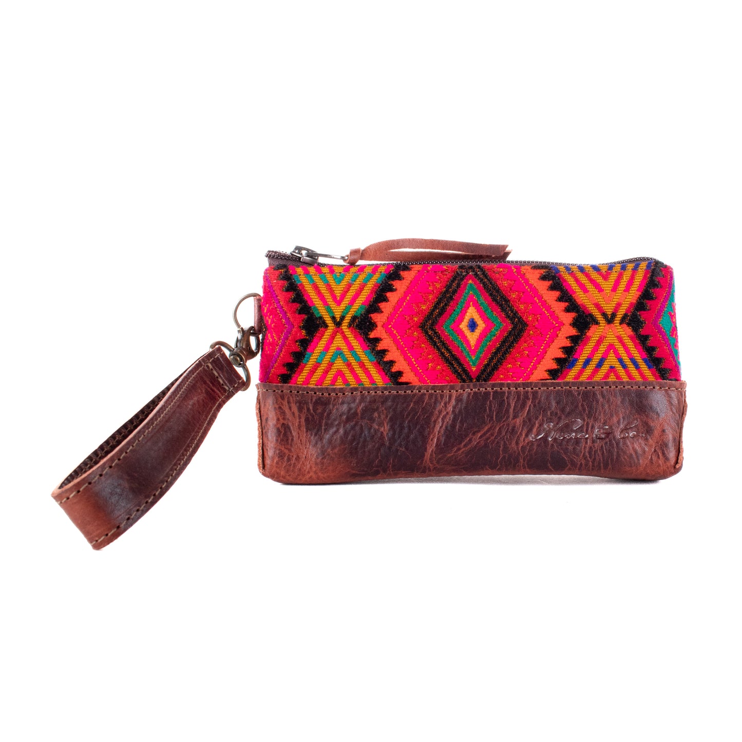 LITTLE BOSS CLUTCH - OOAK HUIPIL - COPPER - NO. 19220