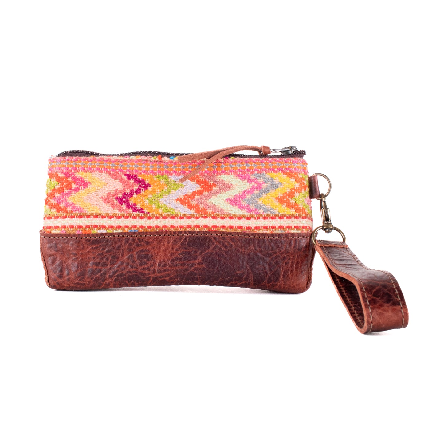 LITTLE BOSS CLUTCH - OOAK HUIPIL - COPPER - NO. 19222