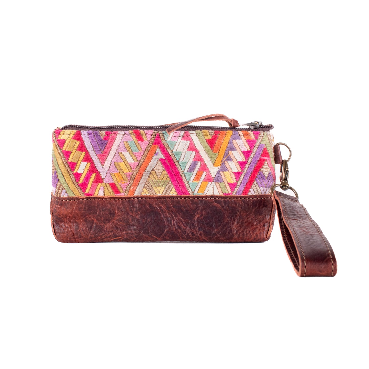 LITTLE BOSS CLUTCH - OOAK HUIPIL - COPPER - NO. 19225