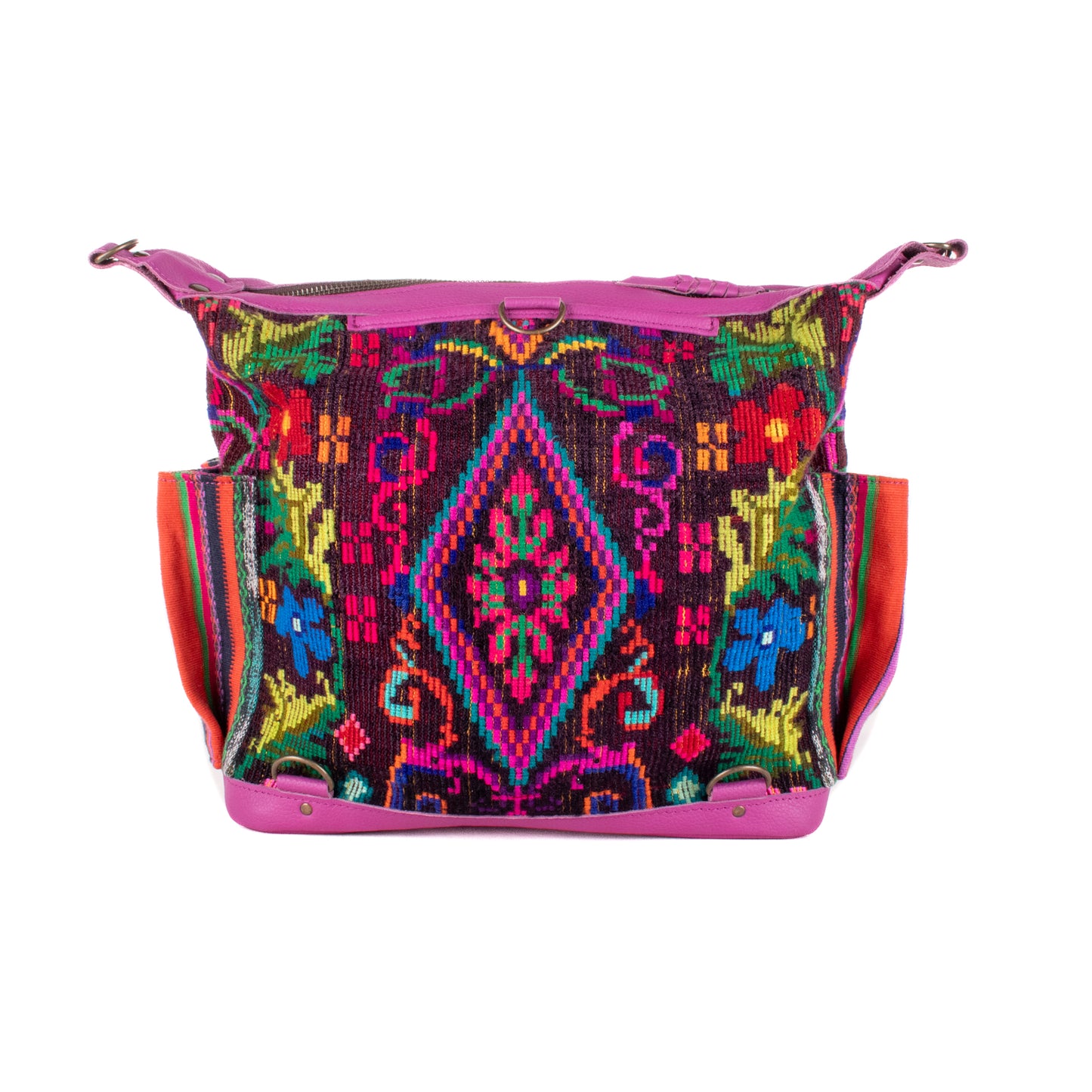 BEATRIZ MCDB + DIAMANTE STRAP - OOAK HUIPIL - BABY RHINO - 19288