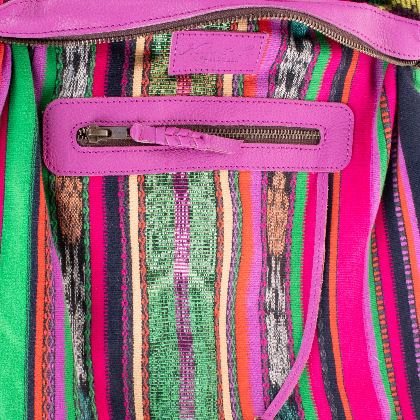 BEATRIZ MCDB + DIAMANTE STRAP - OOAK HUIPIL - BABY RHINO - 19288