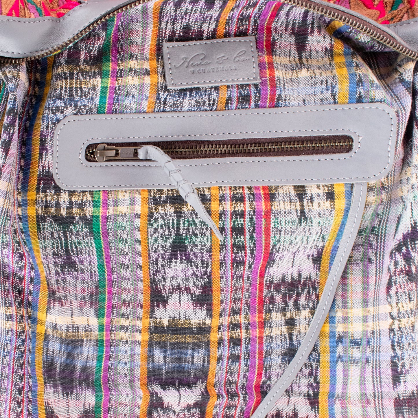 BEATRIZ MCDB + DIAMANTE STRAP - OOAK HUIPIL - PLATINUM - 19289