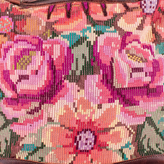 BEATRIZ MCDB + DIAMANTE STRAP - OOAK HUIPIL - COPPER - 19290