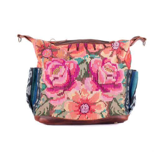 BEATRIZ MCDB + DIAMANTE STRAP - OOAK HUIPIL - COPPER - 19290