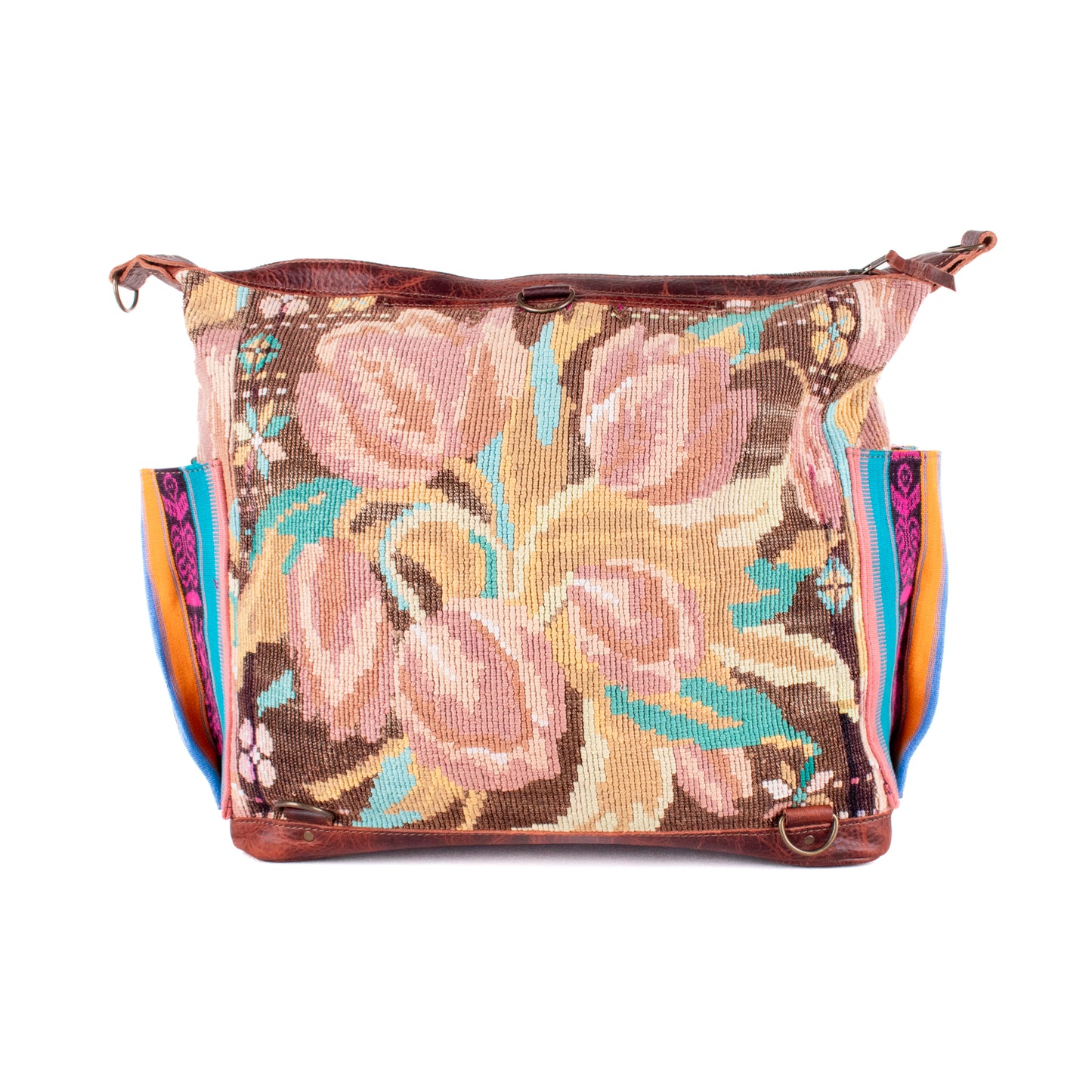 BEATRIZ CDB + DIAMANTE STRAP - OOAK HUIPIL - COPPER - NO. 19292