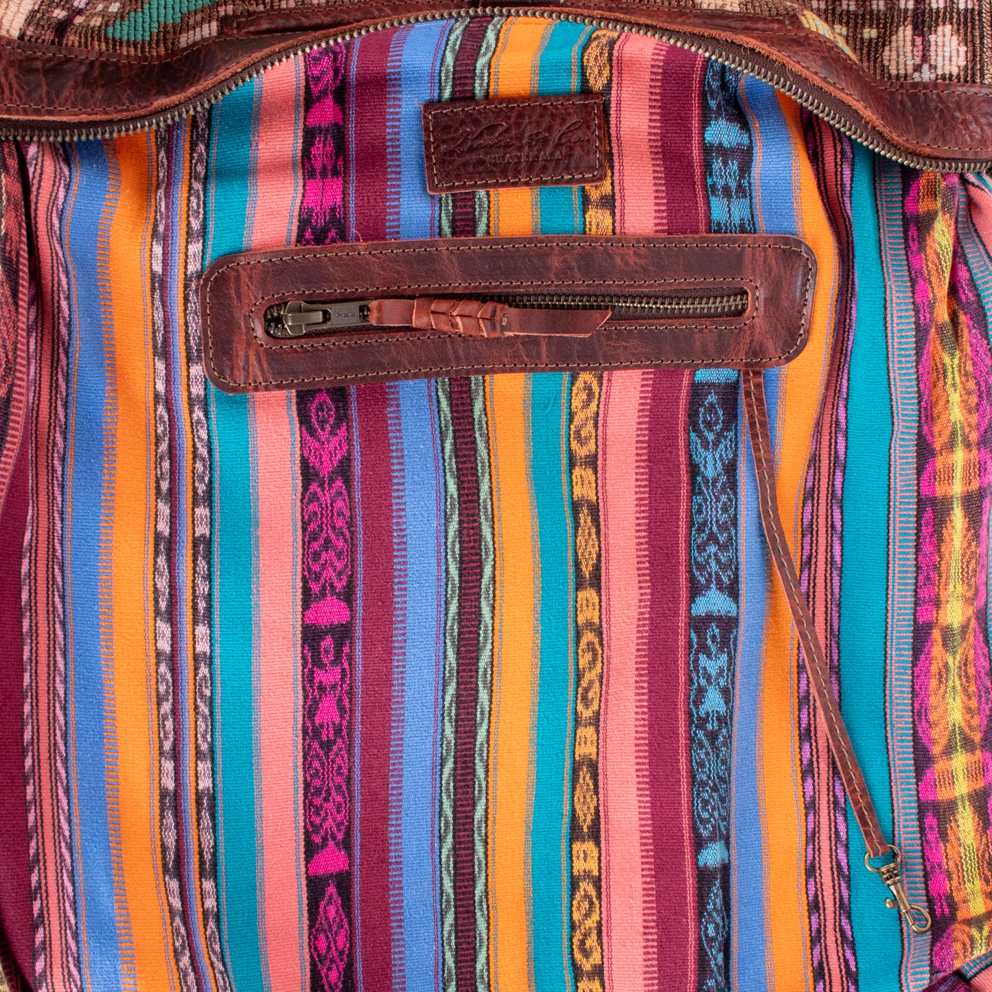 BEATRIZ CDB + DIAMANTE STRAP - OOAK HUIPIL - COPPER - NO. 19292