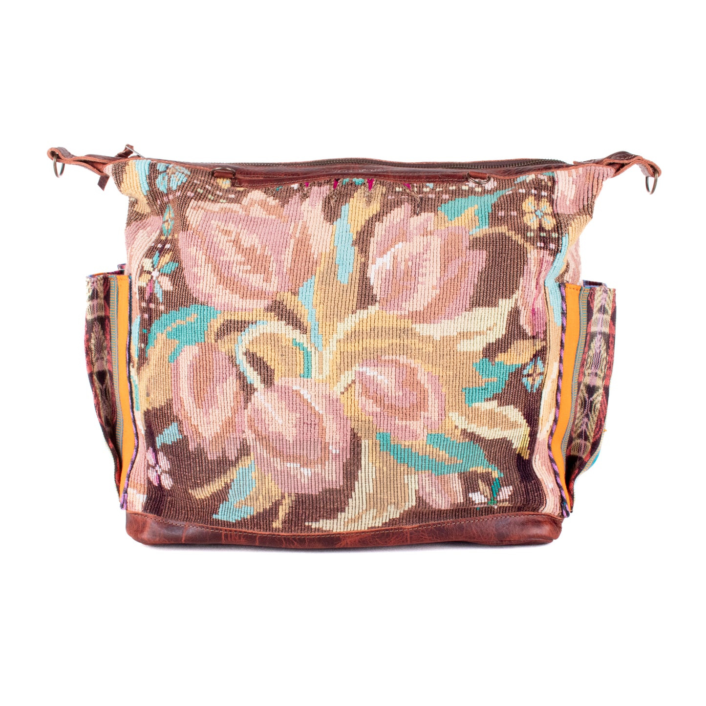 BEATRIZ CDB + DIAMANTE STRAP - OOAK HUIPIL - COPPER - NO. 19292