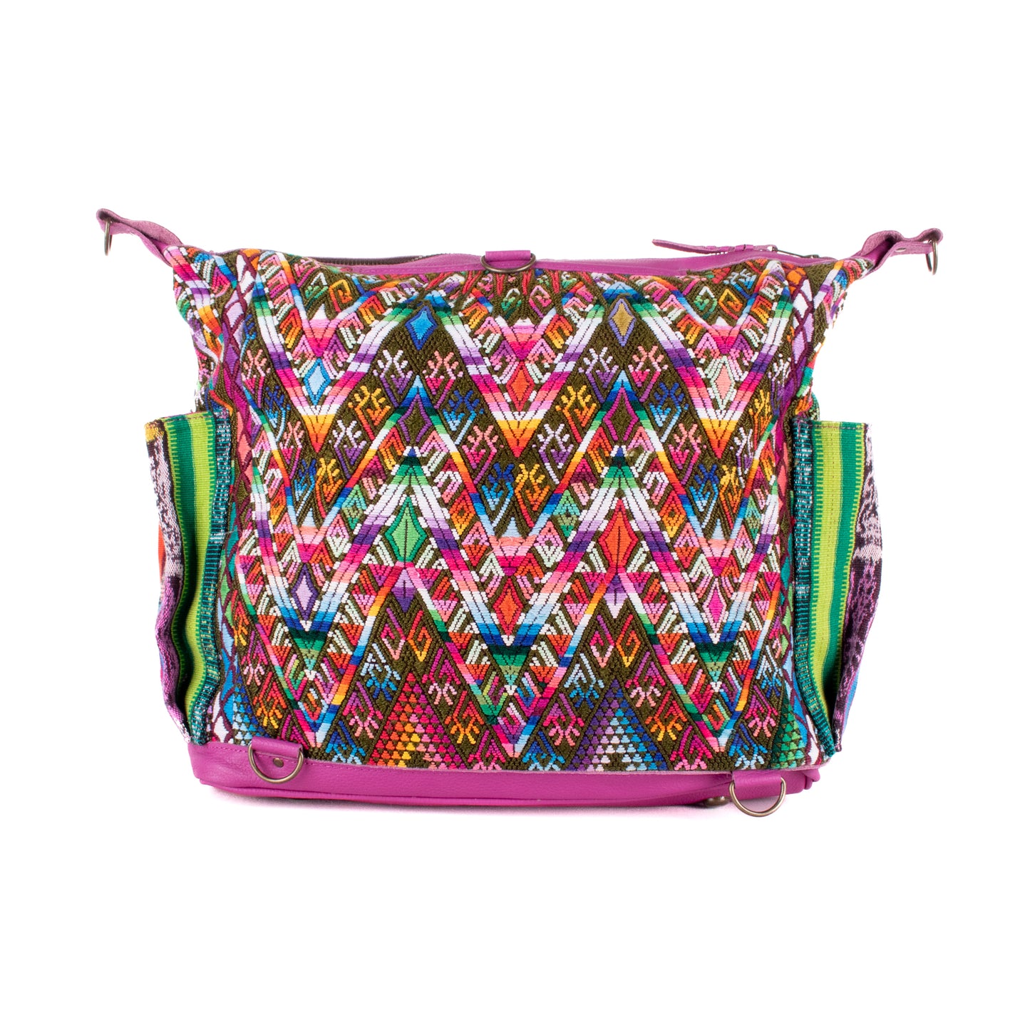 BEATRIZ CDB + DIAMANTE STRAP - OOAK HUIPIL - BABY RHINO - NO. 19294