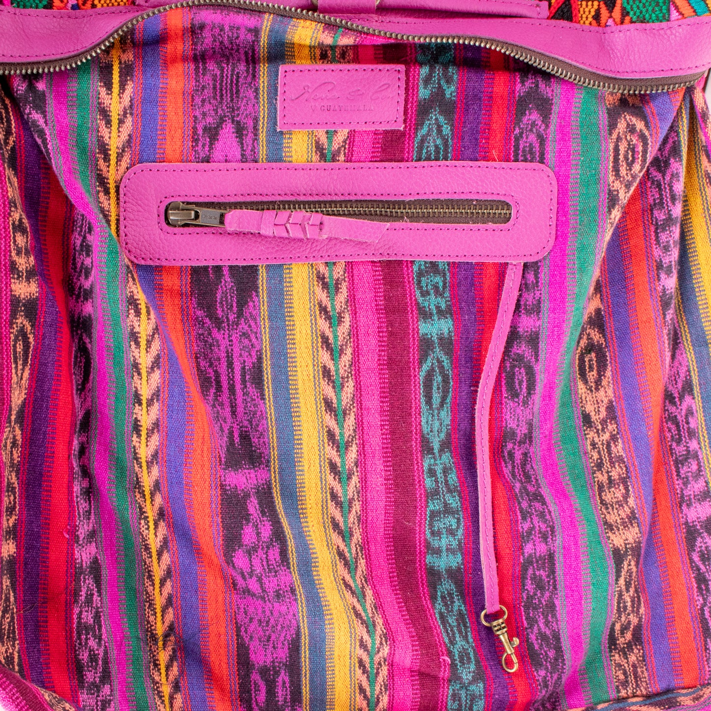 BEATRIZ CDB + DIAMANTE STRAP - OOAK HUIPIL - BABY RHINO - NO. 19295