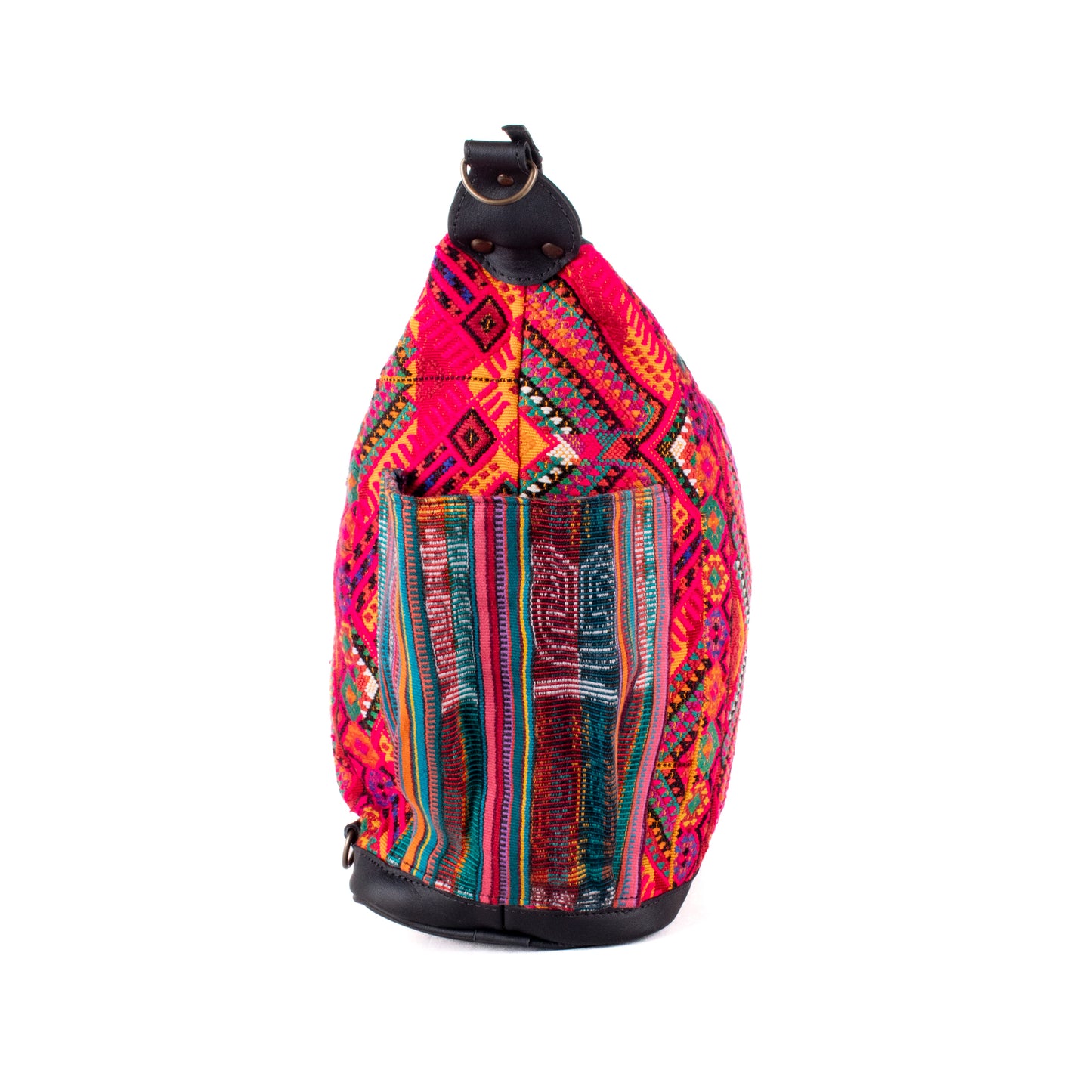 BEATRIZ CDB + DIAMANTE STRAP - OOAK HUIPIL - BLACK - NO. 19296