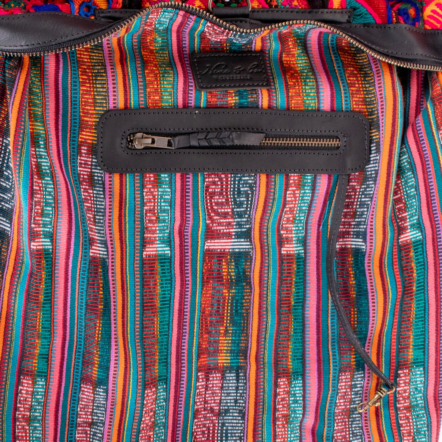 BEATRIZ CDB + DIAMANTE STRAP - OOAK HUIPIL - BLACK - NO. 19296