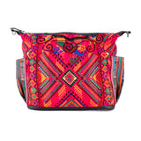 BEATRIZ CDB + DIAMANTE STRAP - OOAK HUIPIL - BLACK - NO. 19296