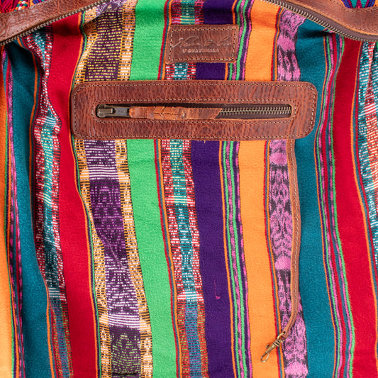 BEATRIZ CDB + DIAMANTE STRAP - OOAK HUIPIL - HONEY - NO. 19301