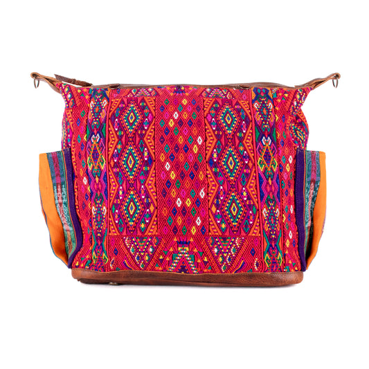 BEATRIZ CDB + DIAMANTE STRAP - OOAK HUIPIL - HONEY - NO. 19301