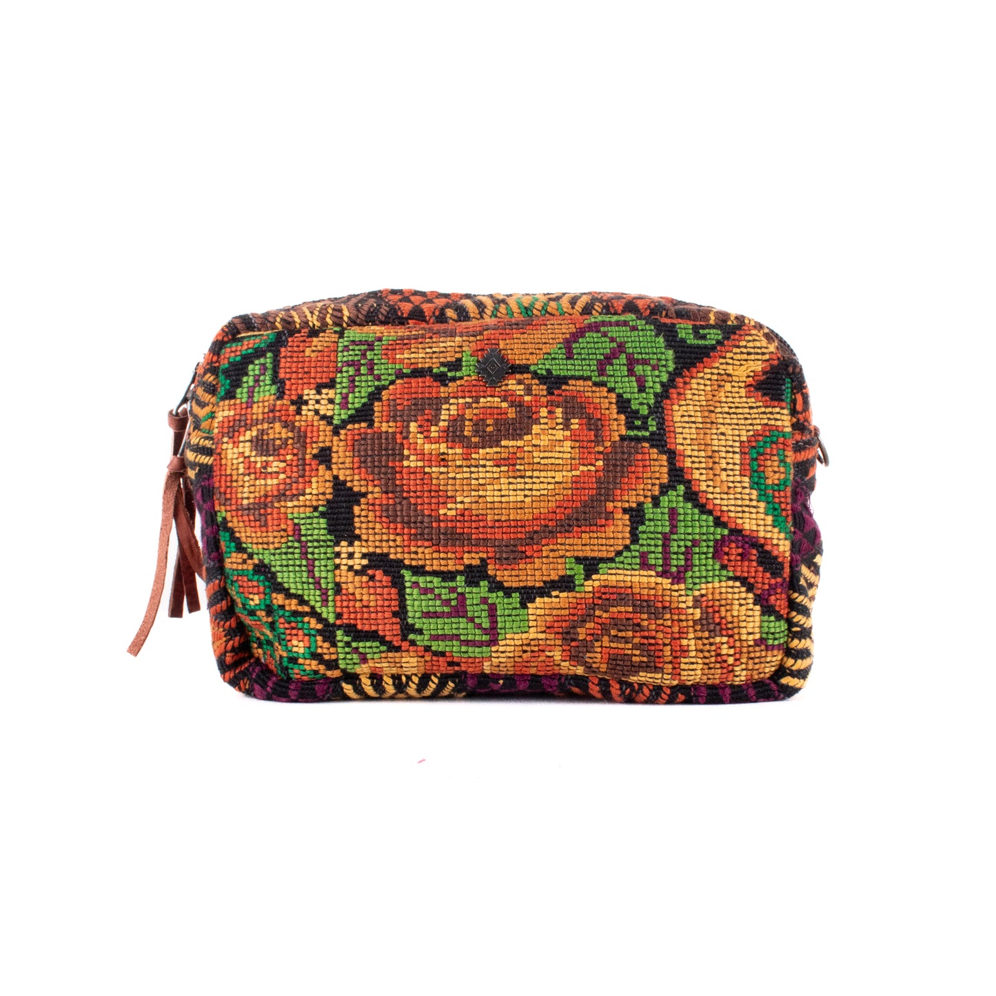 WANDER CROSSBODY SET - OOAK HUIPIL - COPPER - NO. 19333