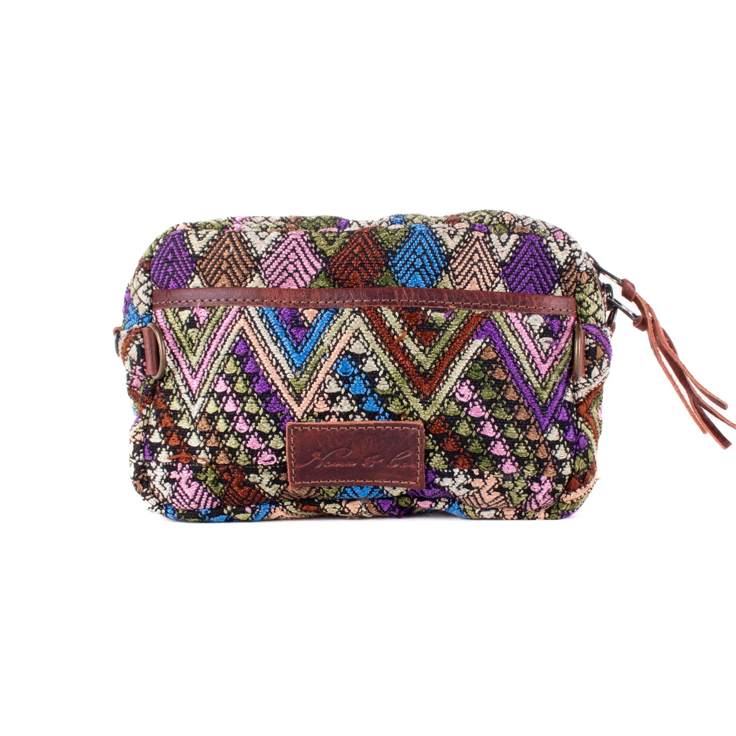 WANDER CROSSBODY SET - OOAK HUIPIL - COPPER - NO. 19335