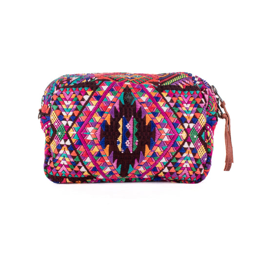 WANDER CROSSBODY SET - OOAK HUIPIL - COPPER - NO. 19338