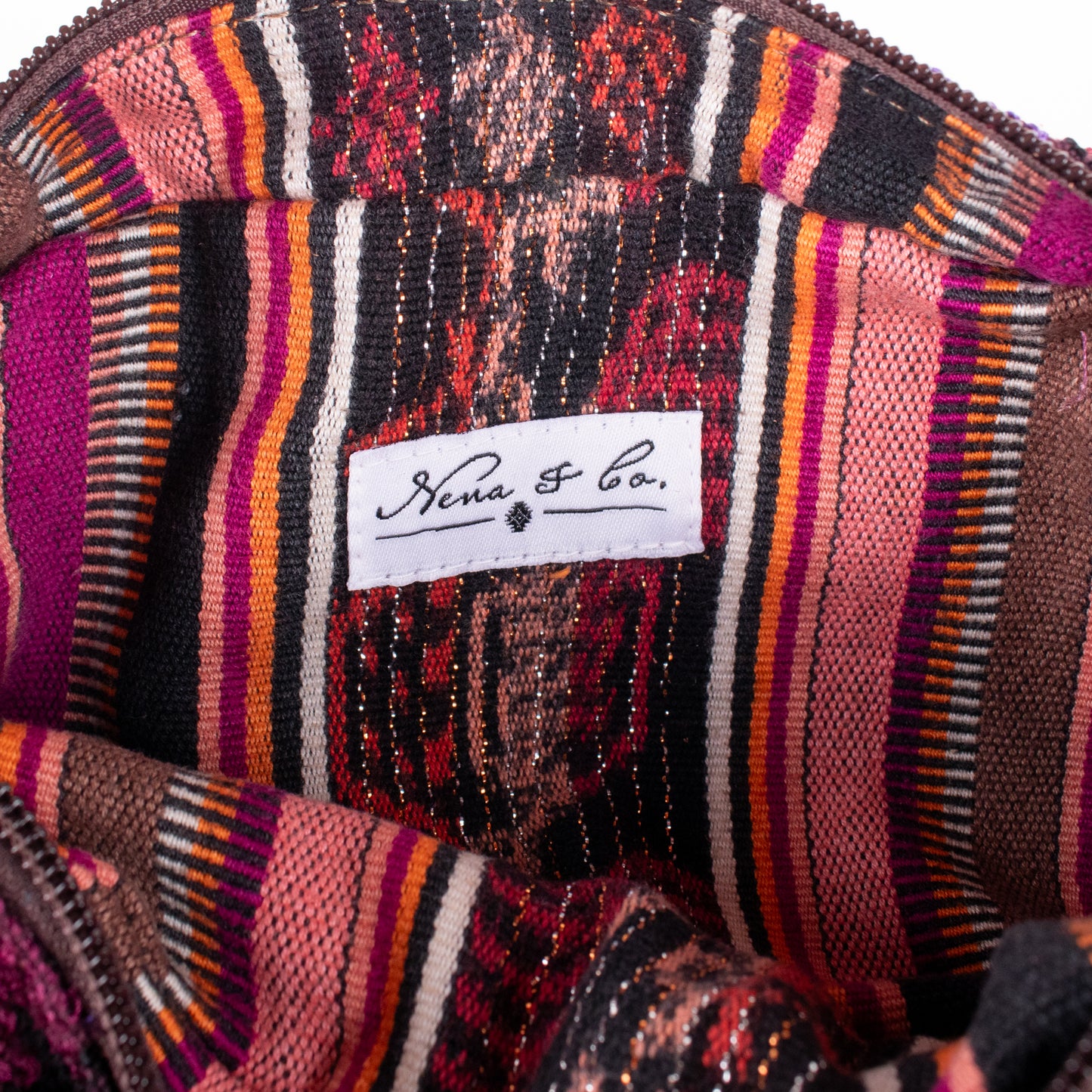 WANDER CROSSBODY SET - OOAK HUIPIL - COPPER - NO. 19339