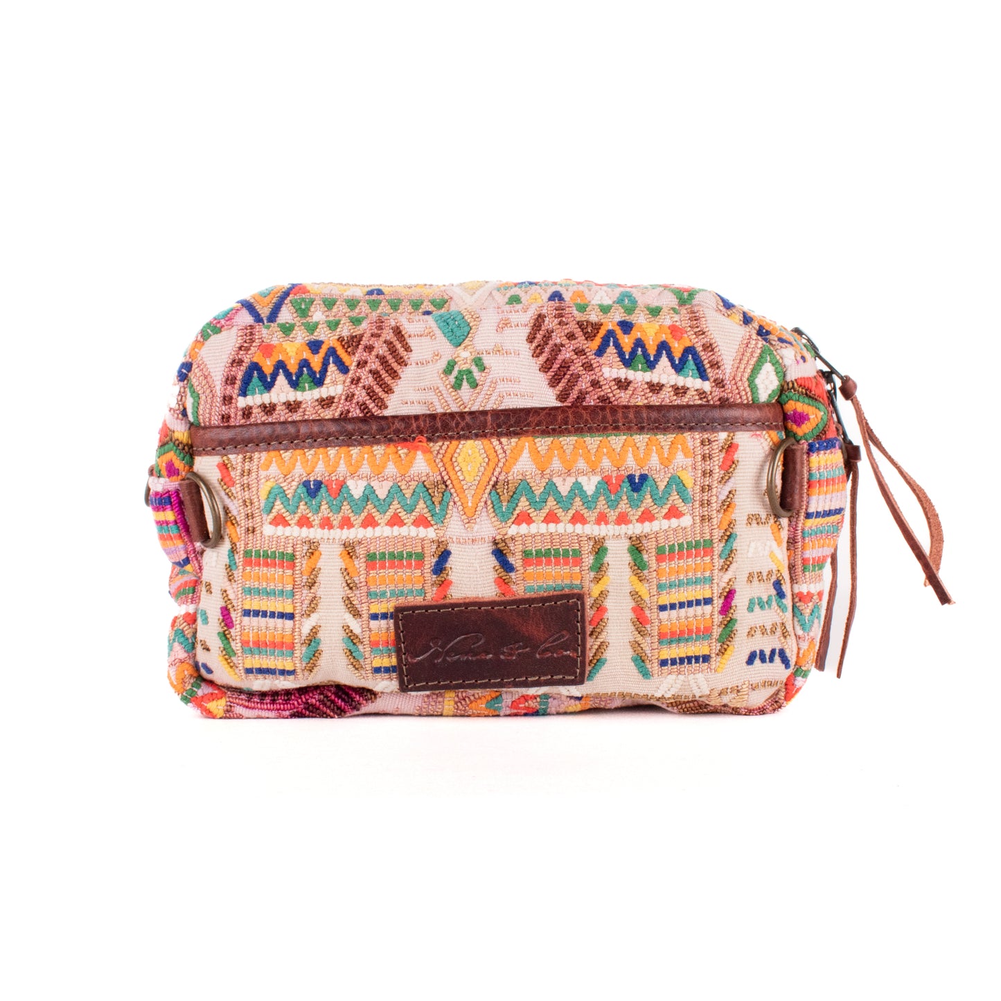 WANDER CROSSBODY SET - OOAK HUIPIL - COPPER - NO. 19341