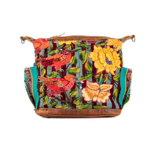 BEATRIZ MCDB + DIAMANTE STRAP - OOAK HUIPIL - WRANGLER - 19353