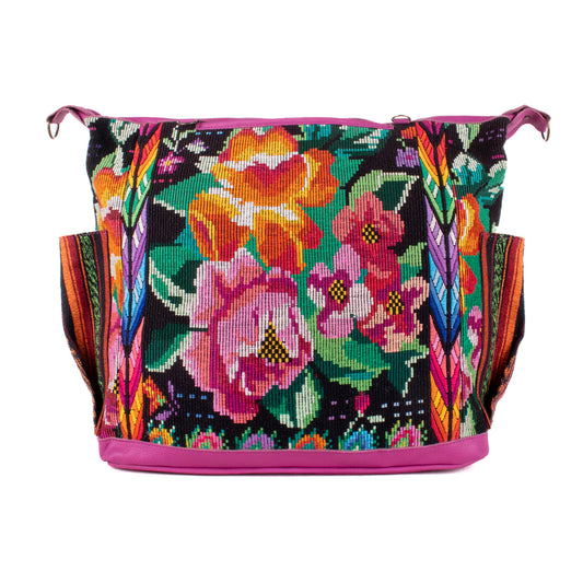 BEATRIZ CDB + DIAMANTE STRAP - OOAK HUIPIL - BABY RHINO - NO. 19358