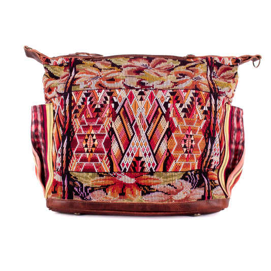 BEATRIZ CDB + DIAMANTE STRAP - OOAK HUIPIL - COPPER - NO. 19363