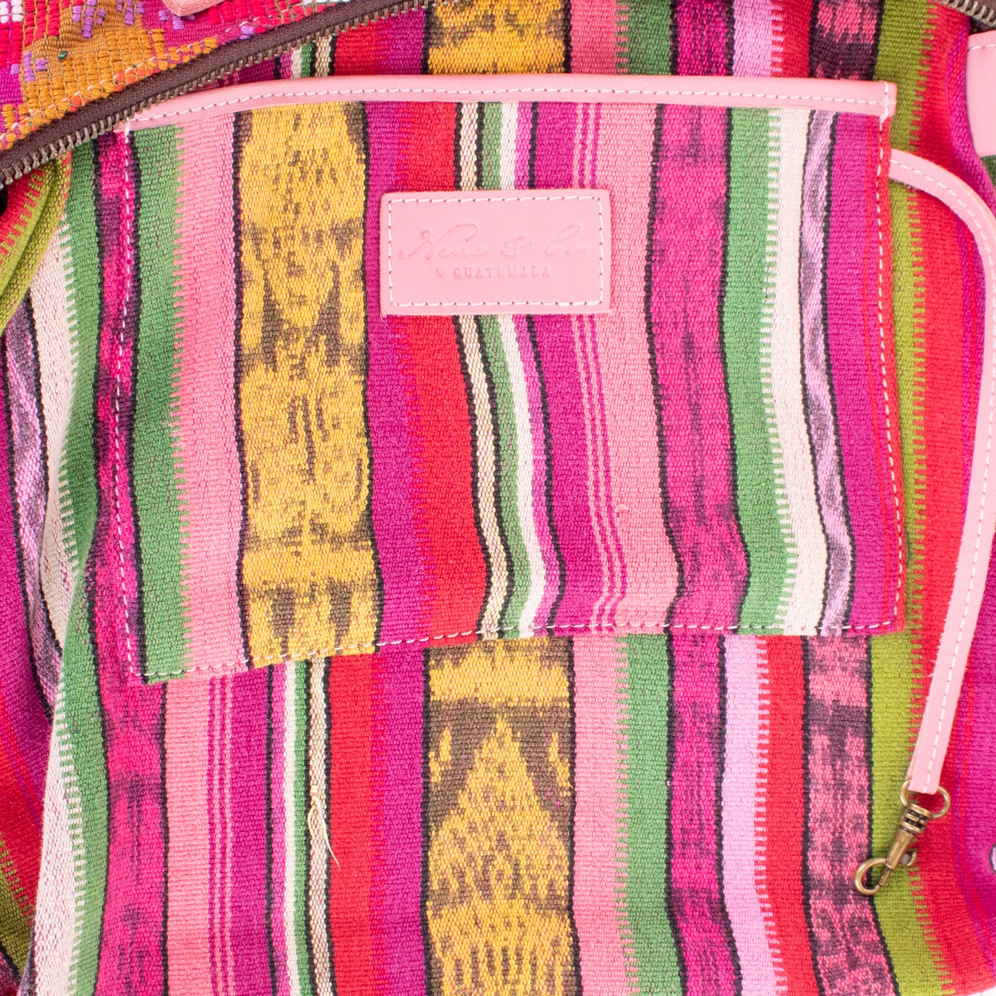 SMALL PENELOPE BAG - H&S MOONS - FLAMINGO - NO. 19376