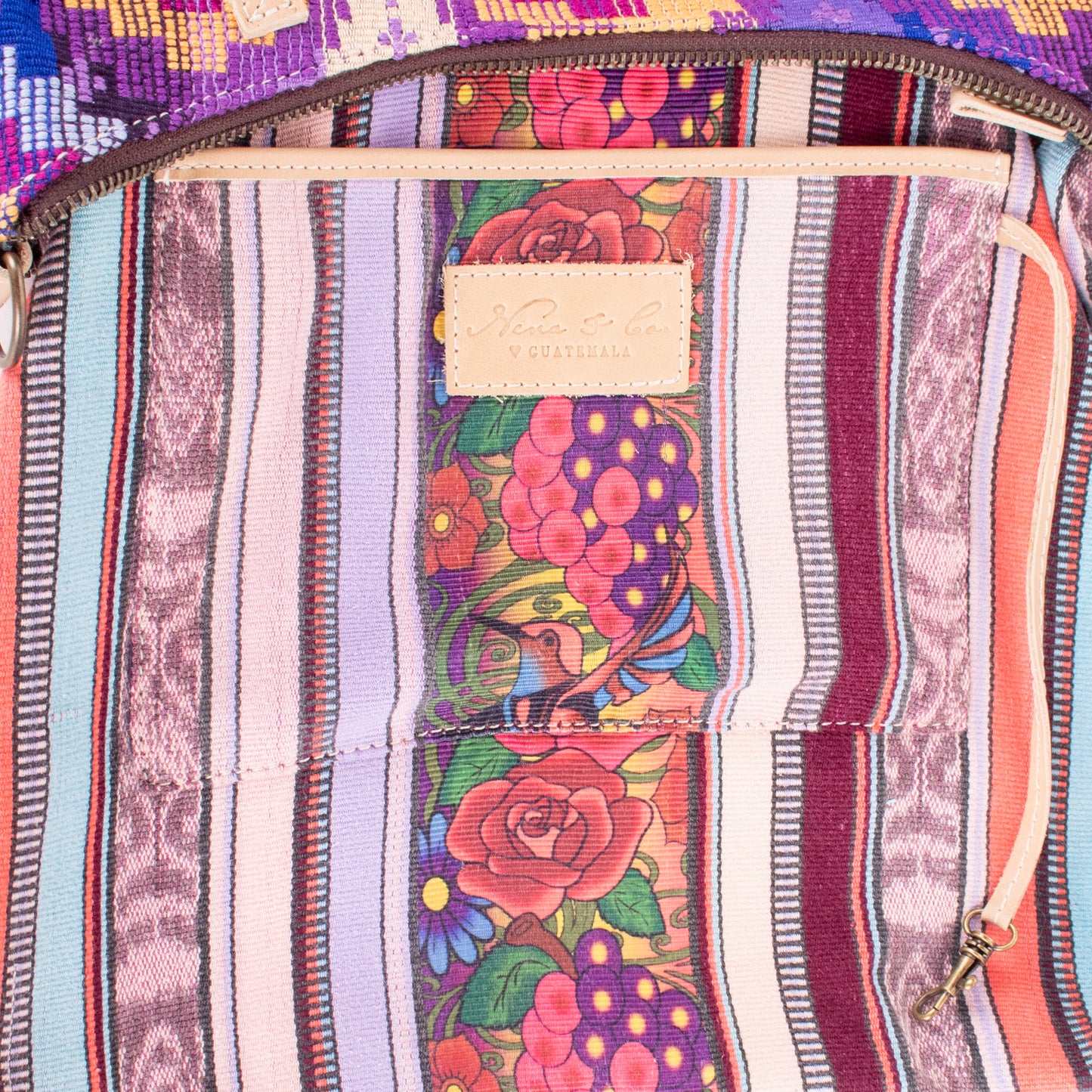 SMALL PENELOPE BAG - H&S MOONS - LATTE - NO. 19377