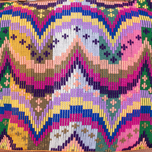 BEATRIZ CDB + DIAMANTE STRAP - H&S MOONS - CAFE - NO. 19382