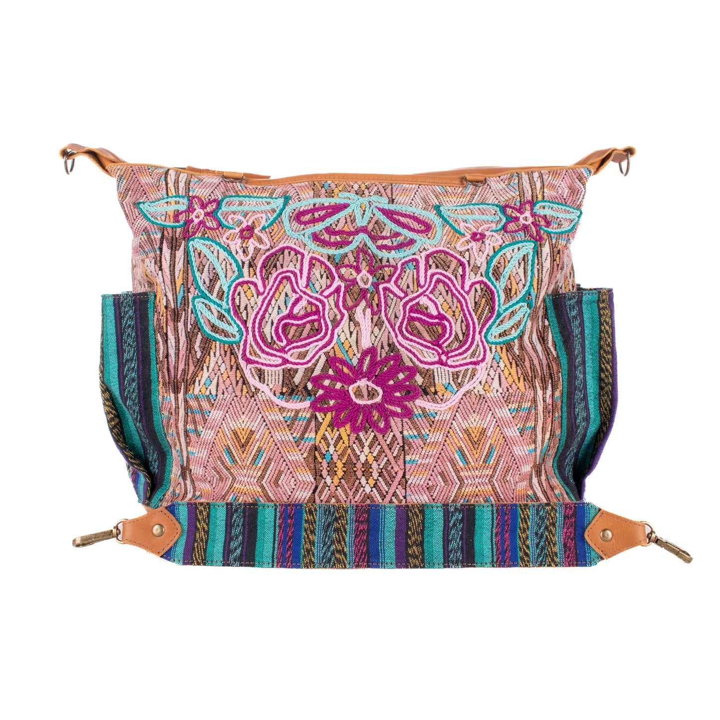 BEATRIZ CDB SET - EMBELLISHED NECKLINE - OOAK - BRANDY - NO. 19418