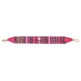 BEATRIZ CDB + DIAMANTE STRAP - OOAK HUIPIL - RASPBERRY - NO. 19427